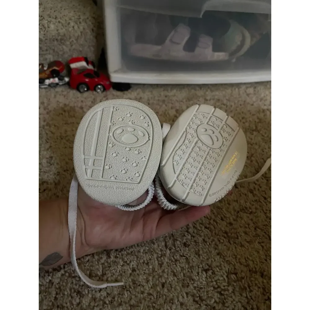 Build a Bear white tennis shoes